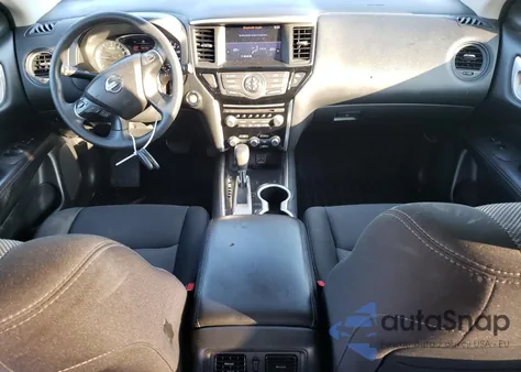 2019 Nissan Pathfinder S z USA, uszkodzony, nr VIN 5N1DR2MN8KC603011